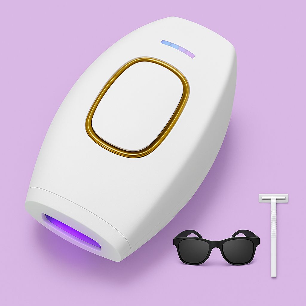 GlowSilk™ Depilador a Laser Portátil